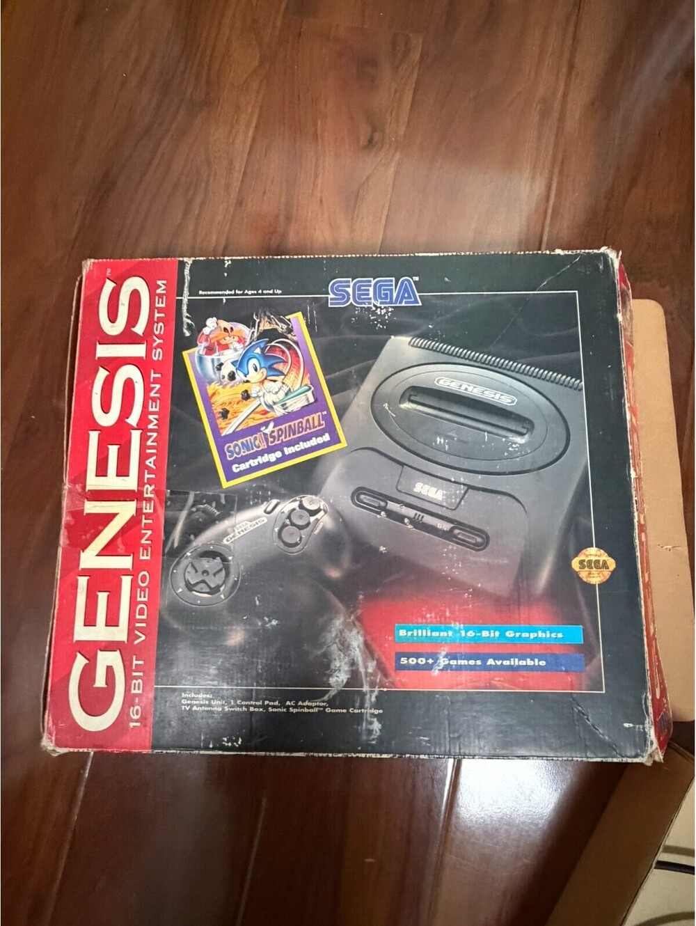 Sega Genesis Model 2 Core System Box and Tray Insert - Picture 5 of 6